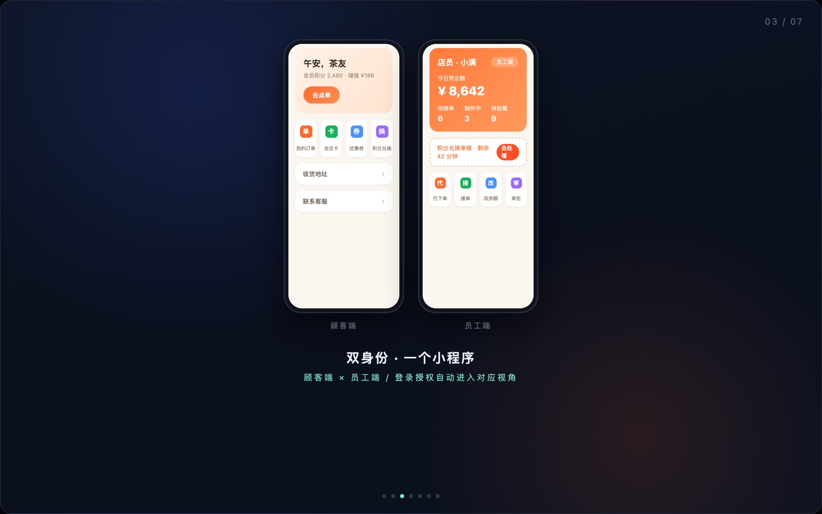 双身份设计